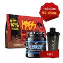 PROMO 1+2 FREE Mutant Mass Dual 2720 г + V-SHAPE Creatine Monohydrated 300 г + 4Fitness Shaker на супер цена