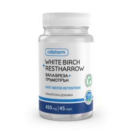 CELIPHARM Бяла Бреза и Гръмотрън 450 мг / 45 капсули
