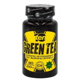 Cvetita Herbal 10/ten Green Tea – Зелен Чай – 100 мг / 30 таблетки