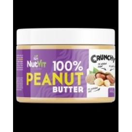 OstroVit 100% Peanut Butter Crunchy - 500g