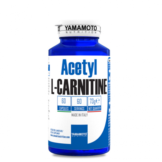 Yamamoto Nutrition Acetyl L-CARNITINE 1000мг 60 капсули на супер цена