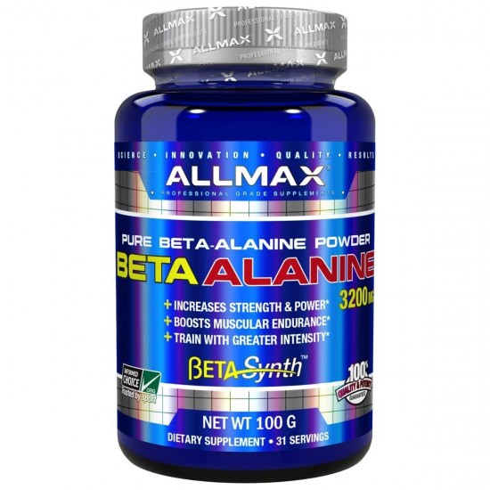 Allmax nutrition Beta-Alanine 100 грама  на супер цена
