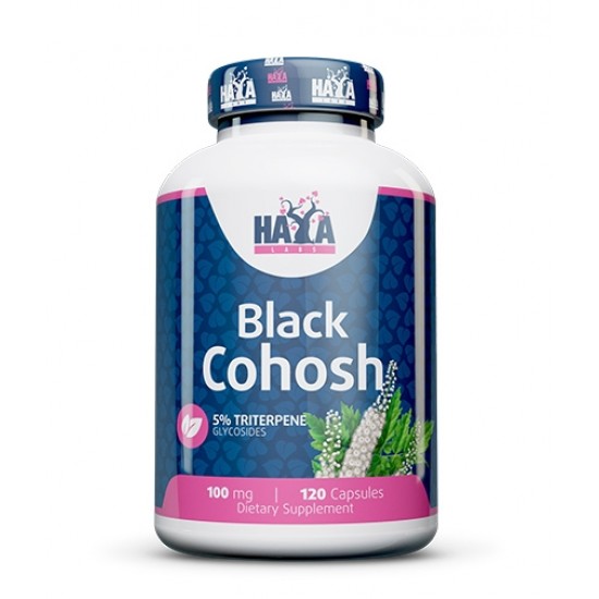 Haya Labs Black Cohosh 100 мг / 120 капсули на супер цена