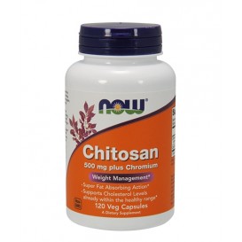 NOW Chitosan 500 мг / 120 капсули