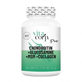 VitaCorp Chondroitin + Glucosamine + MSM + Collagen - 60 tabs
