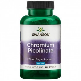 Swanson Chromium Picolinate 200 мг / 200 капсули
