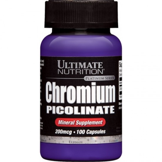 Ultimate Nutrition Chromium Picolinate 200 мг 100 капсули на супер цена
