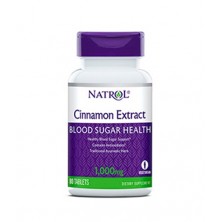 Natrol Cinnamon Extract 1000 мг / 80 таблетки