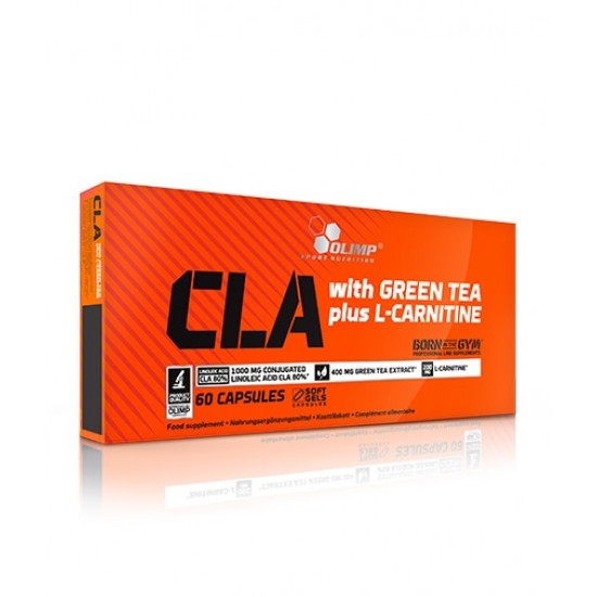 Olimp CLA with Green Tea plus L-Carnitine Sport Edition / 60 капсули на супер цена