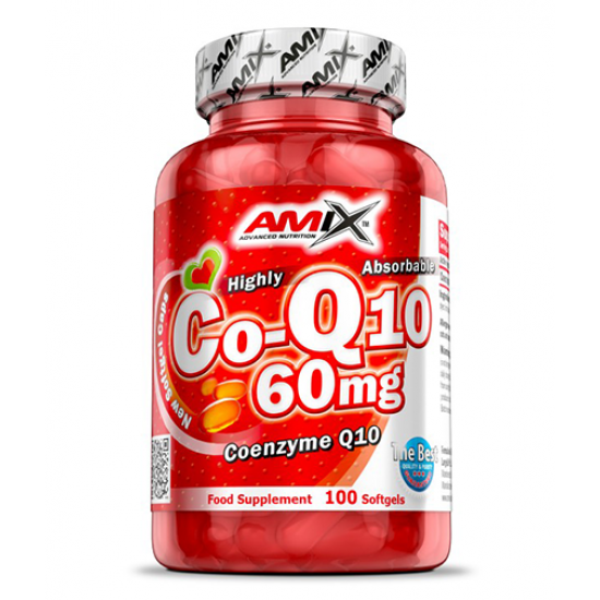 Amix Nutrition Coenzyme Q10 60 мг / 100 гел капсули на супер цена