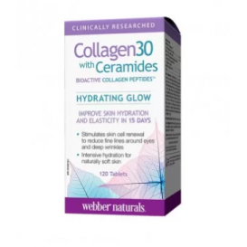 Webber Naturals Collagen30 with Ceramides/ Колаген 30 + Серамиди х 120 таблетки