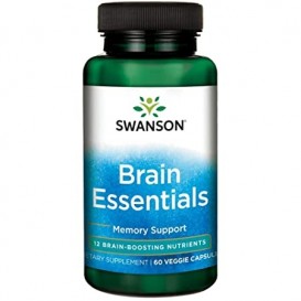 Swanson Cond Brain Essentials 60 veg capsules