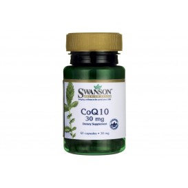 Swanson CoQ10 30 мг / 60 капсули