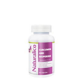 Naturalico Curcumin And Bioperine 60 капсули