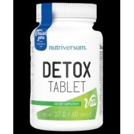 Nutriversum Detox Tablet | Detox Formula - 60 tabs / 30 servs