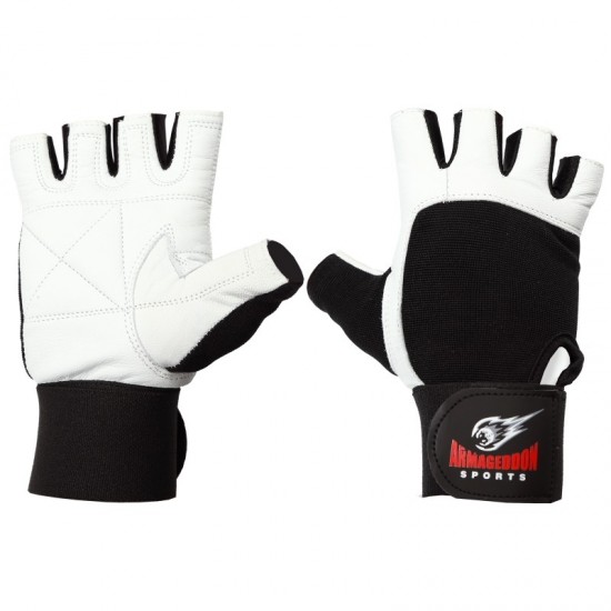 Armageddon Sports Ръкавици с Накитници White  на супер цена