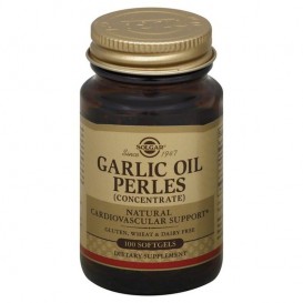 Solgar Garlic Oil Perles (Concentrate), 100 softgels