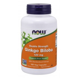 NOW Ginkgo Biloba 120 mg - 100 caps