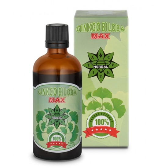 Cvetita Herbal GINKGO BILOBA MAX 100 мл, 33 дози на супер цена