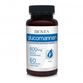 Biovea Glucomannan 600mg - Глюкоманан - 60 caps