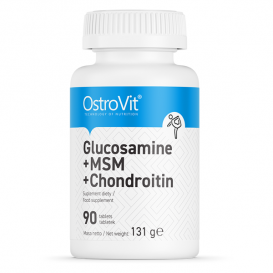 OstroVit Glucosamine + MSM + Chondroitin 90 Таблетки / 45 Дози