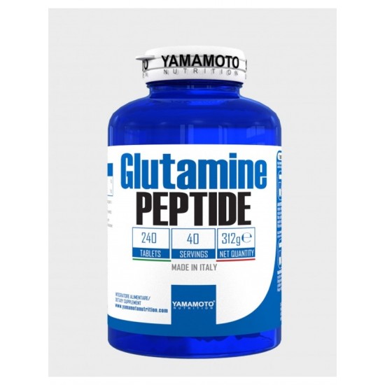 Yamamoto Nutrition Glutamine PEPTIDE 240 капсули / 40 дози / 312 гр на супер цена