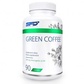SFD Green Coffee - Липотропен Фет Бърнер - Зелено Кафе - 90 tabs