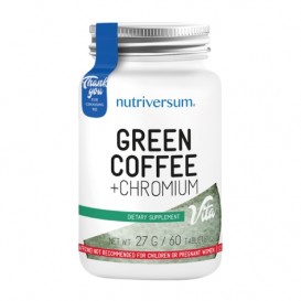 Nutriversum Green Coffee + Chromium - 60 tabs / 60 servs