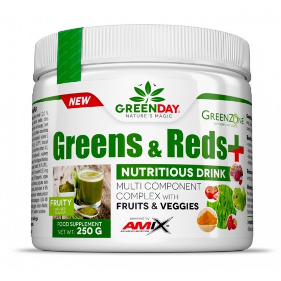 Amix Nutrition Greens & Reds+ 250 гр на супер цена