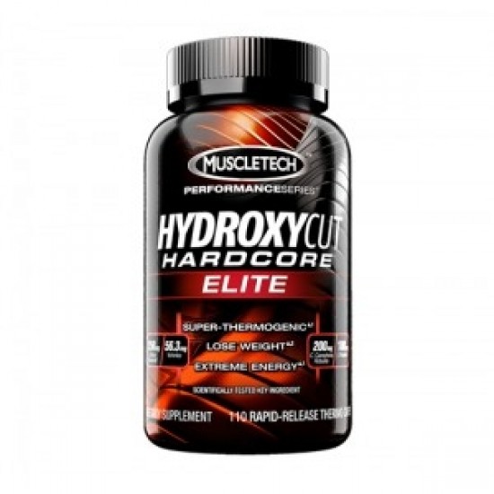 Muscletech Hydroxycut Hardcore Elite Series 110 капсули на супер цена