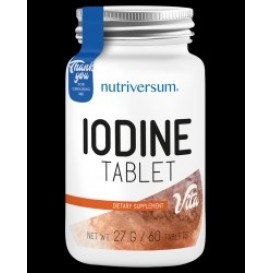 Nutriversum Iodine Tablet 100 mcg - 100 tabs / 100 servs
