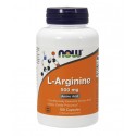 NOW L-Arginine 500mg. / 100 Caps. на супер цена