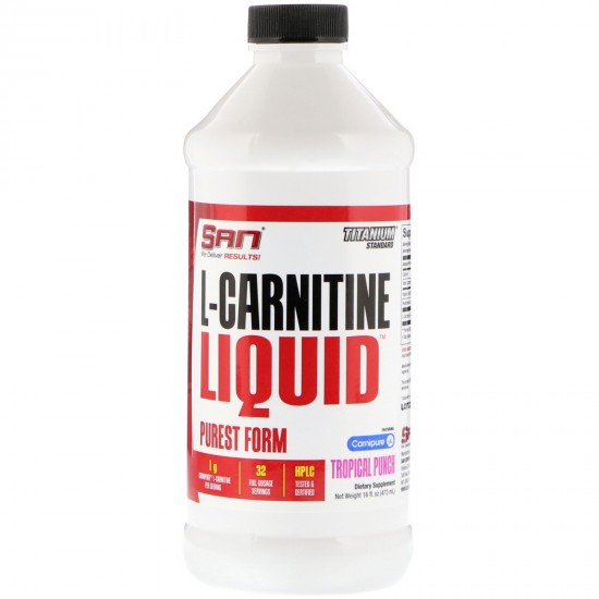 SAN L-Carnitine Liquid 473 мл на супер цена