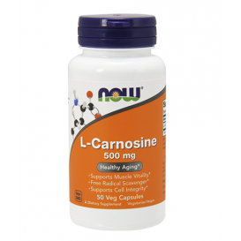 NOW L-Carnosine 500 мг / 50 капсули