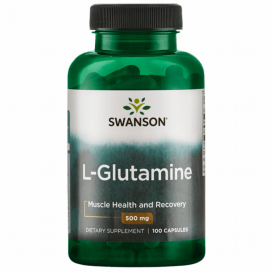 Swanson L-Glutamine 500 мг / 100 капсули