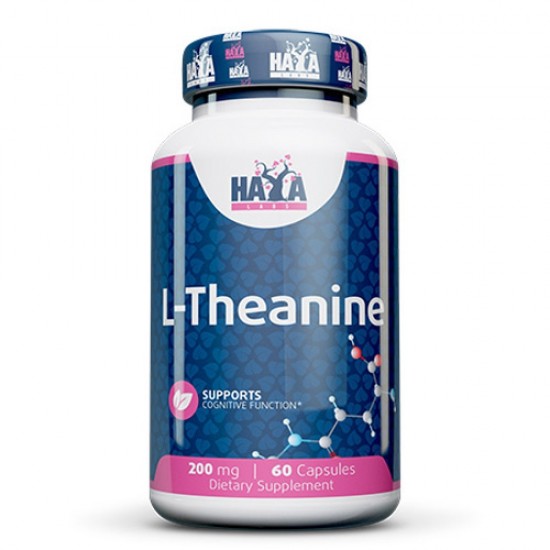 Haya Labs L-Theanine 200 mg / 60 capsules на супер цена