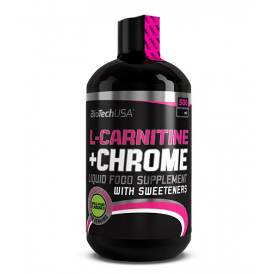 Biotech USA Liquid L-Carnitine + Chrome 500 мл на супер цена