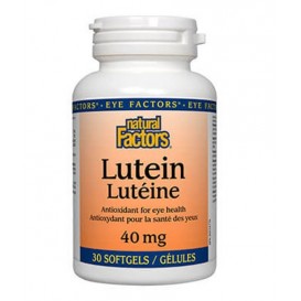 Natural Factors Lutein 40 мг / 30 гел капсули