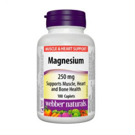 Webber Naturals Magnesium 250 mg х100 caps.