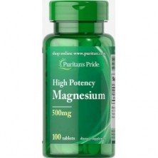 Puritan's Pride MAGNESIUM 500 мг 100 таблетки