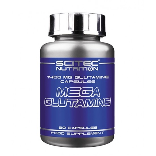 Scitec Nutrition Mega Glutamine 90 капсули на супер цена
