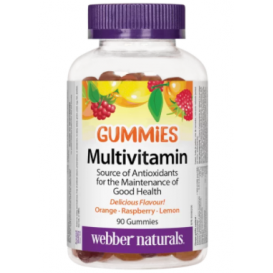 Webber Naturals Multivitamin Gummies/ Мултивитамини х 90 желирани таблетки
