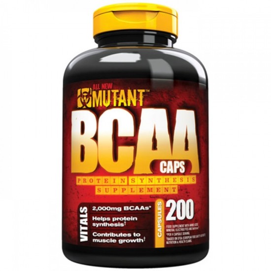 Mutant Mutant BCAA 200 капсули на супер цена
