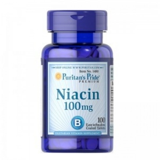 Puritan's Pride NIACIN 100 mg - 100 caps на супер цена
