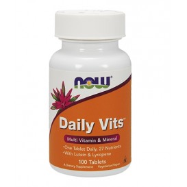 NOW Daily Vits ™ Multi Vitamin & Mineral 100 таблетки