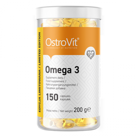 OstroVit Omega 3 150 Гел капсули / 150 Дози на супер цена