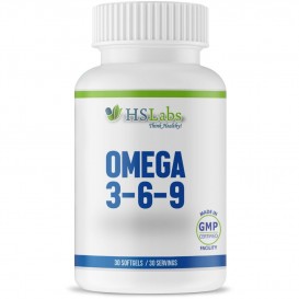 HS Labs Omega 3-6-9 30 гел капсули