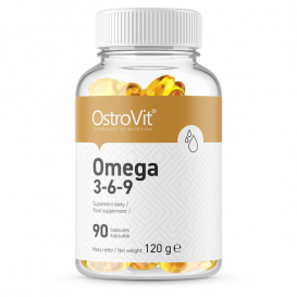 OstroVit Omega 3-6-9 90 Гел капсули / 90 Дози