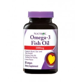 Natrol Omega-3 Fish Oil 1000 мг / 60 гел капсули