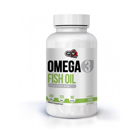 Pure Nutrition Omega 3 Fish Oil 180/120 1000 мг / 200 гел капсули на супер цена